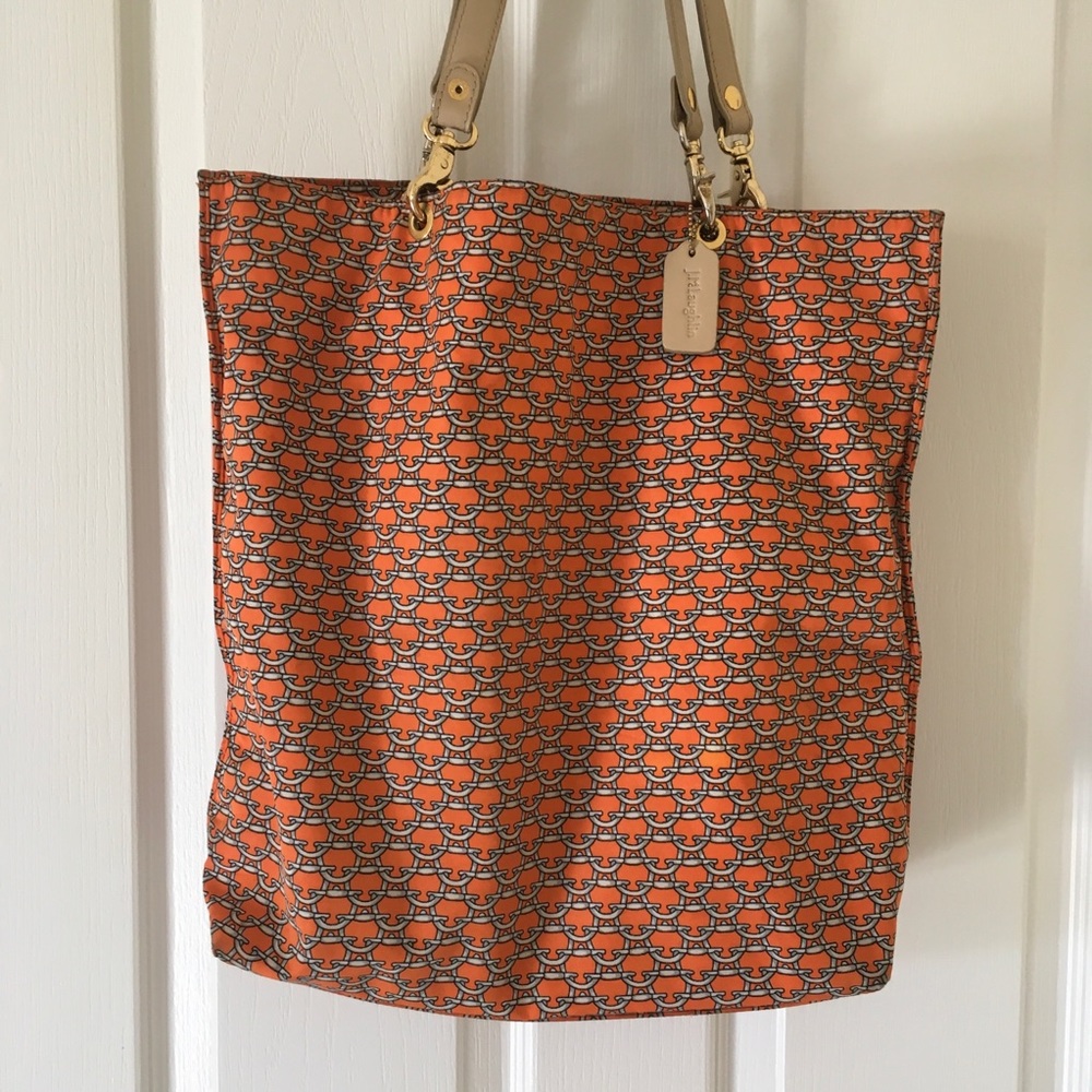 J. McLaughlin tote bag with logo - Picture 2 of 6